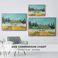 Wooden Sheds Among the Olive Trees and Cypresses, 1889 - Floater Framed Canvas Print