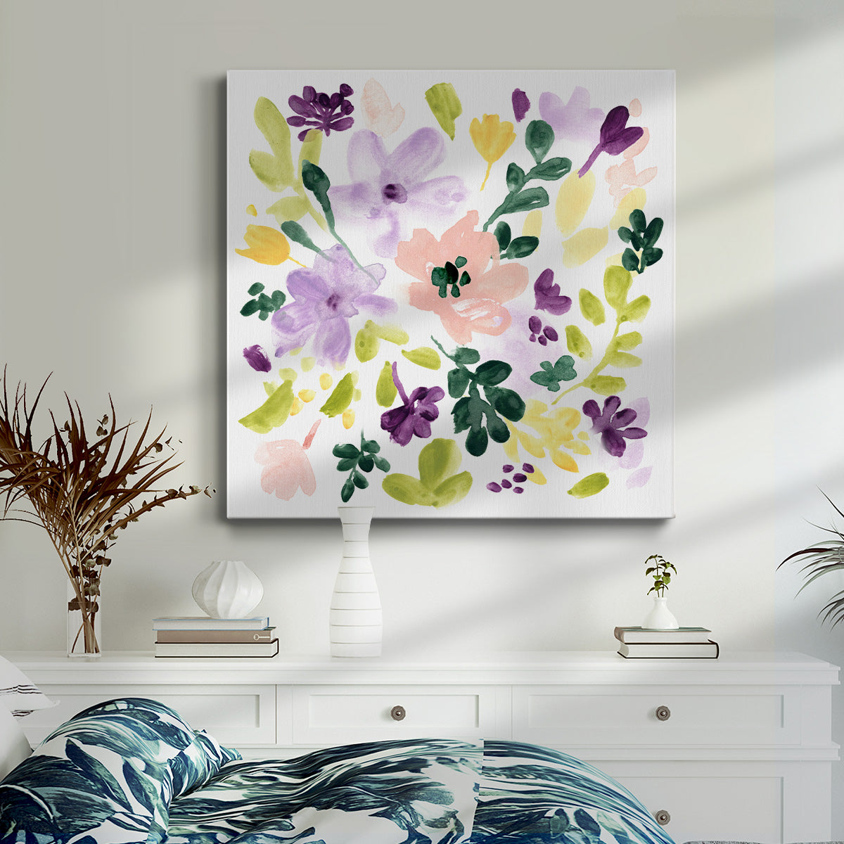 Lavender Meadow II - Canvas Art Print