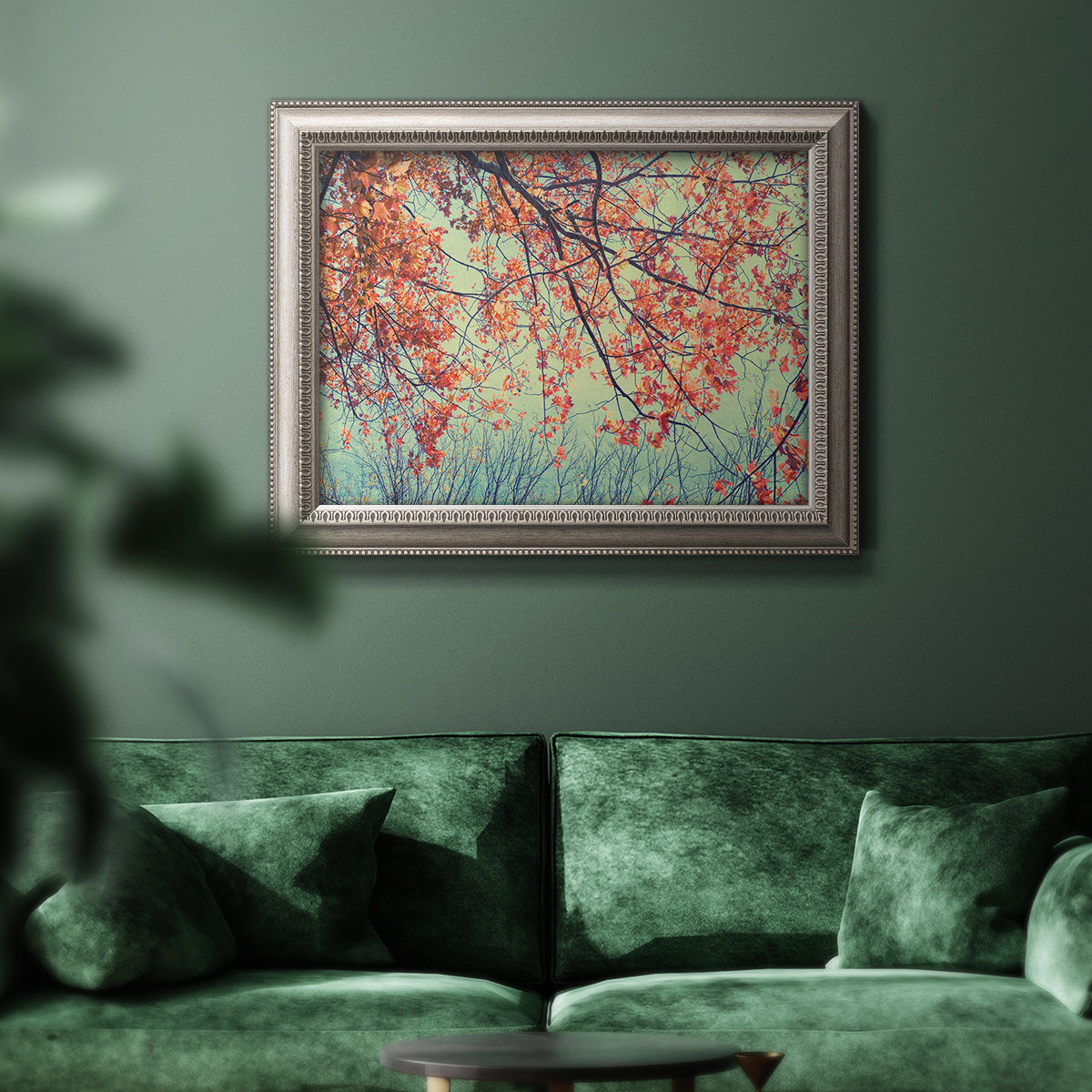 Autumn Tapestry IV Premium Framed Canvas- Ready to Hang