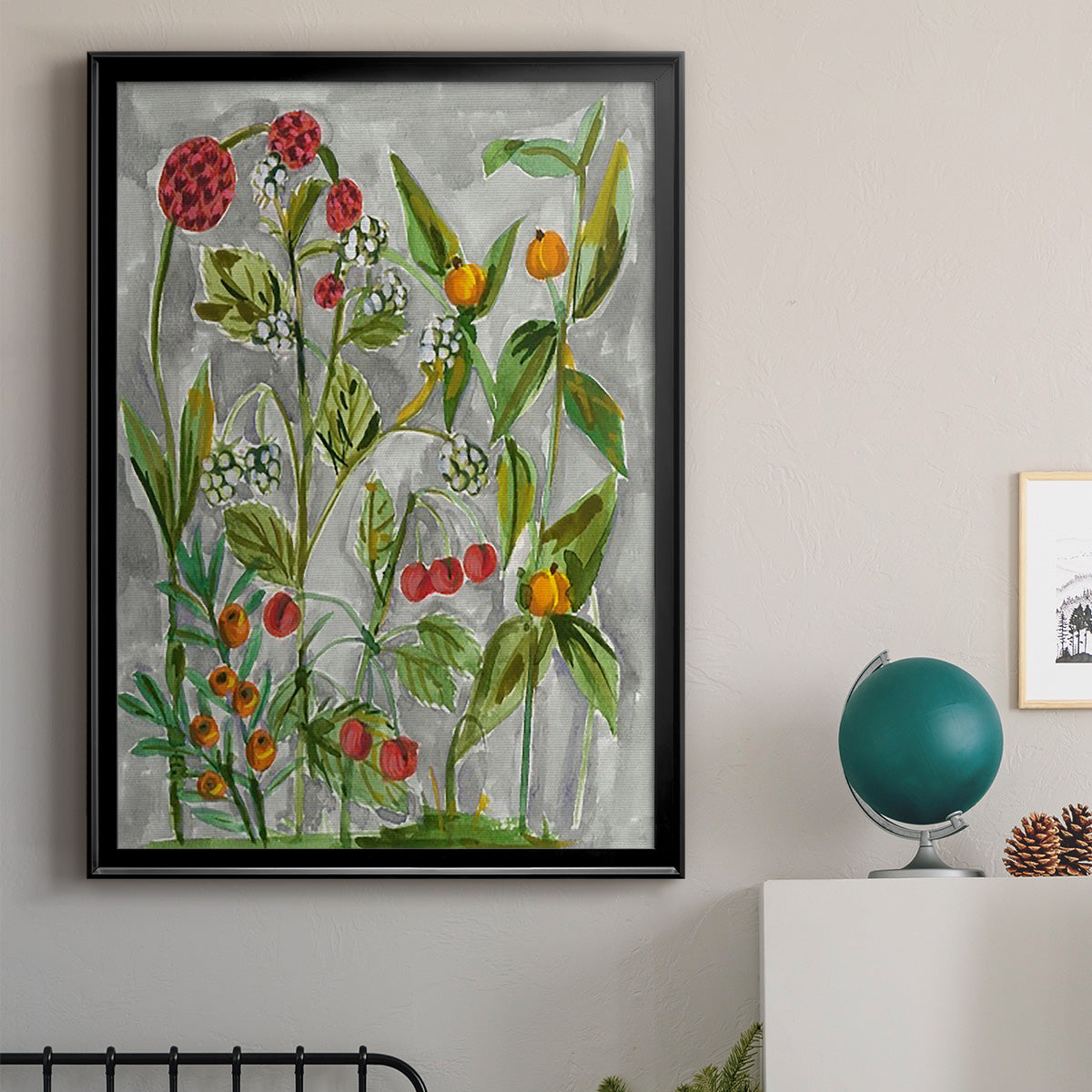 Dear Nature II - Modern Framed Canvas Print