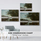 Souvenir of the Environs of Lake Nemi, 1865 - Floater Framed Canvas Print