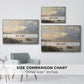 Traunsee, 1871 - Floater Framed Canvas Print