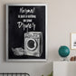 Normal Is Just A Setting - Modern Framed Canvas Print