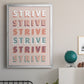 Strive - Modern Framed Canvas Print