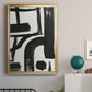 Inkwell Intersect I - Modern Framed Canvas Print