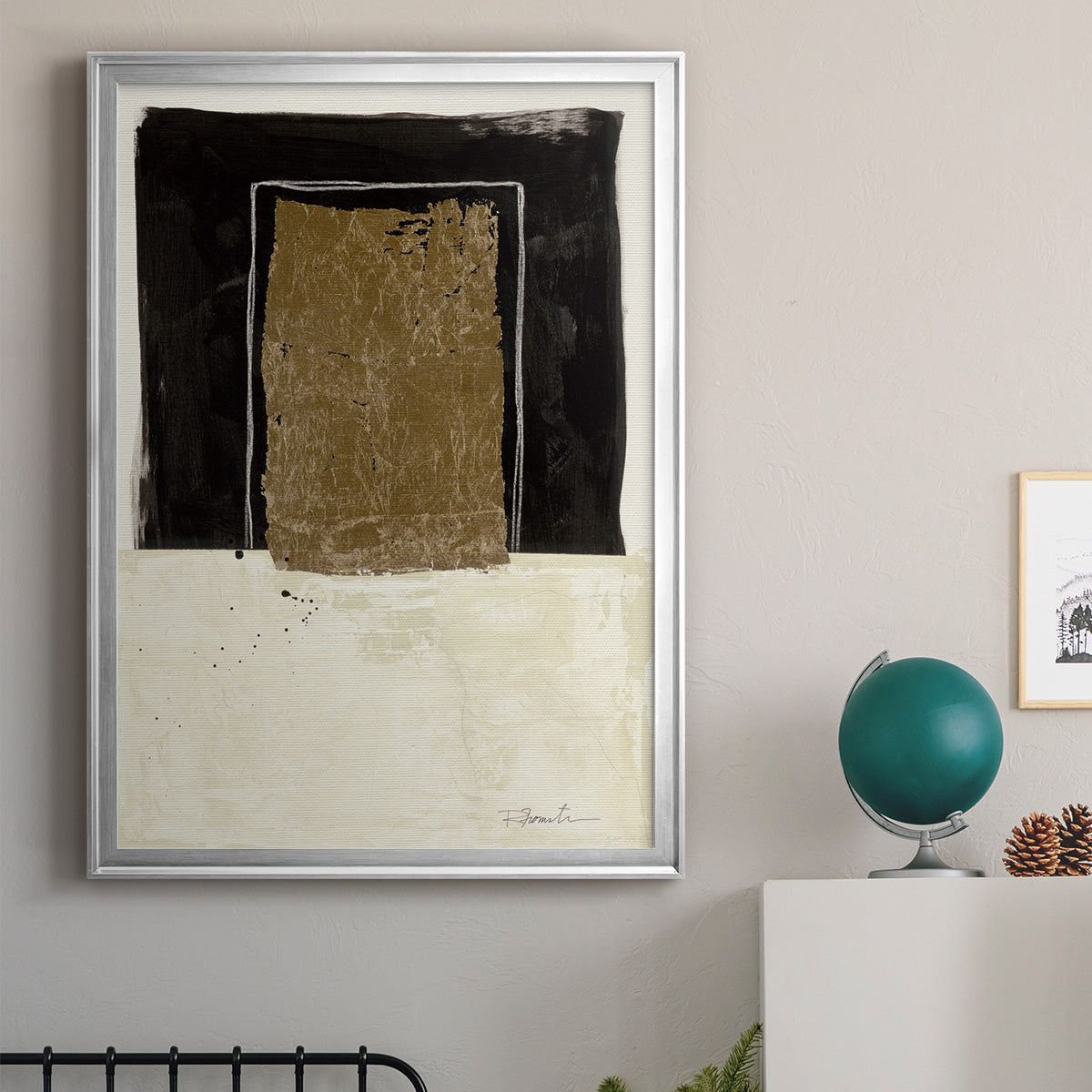 Standing Strong I - Modern Framed Canvas Print