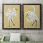 Heron Plumage V - Premium Framed Canvas 2 Piece Set - Ready to Hang