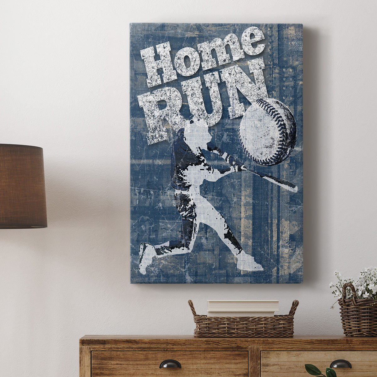 Home Run Hitter - Canvas Art Print