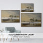 Barge below Flatford Lock, c. 1810 - Floater Framed Canvas Print