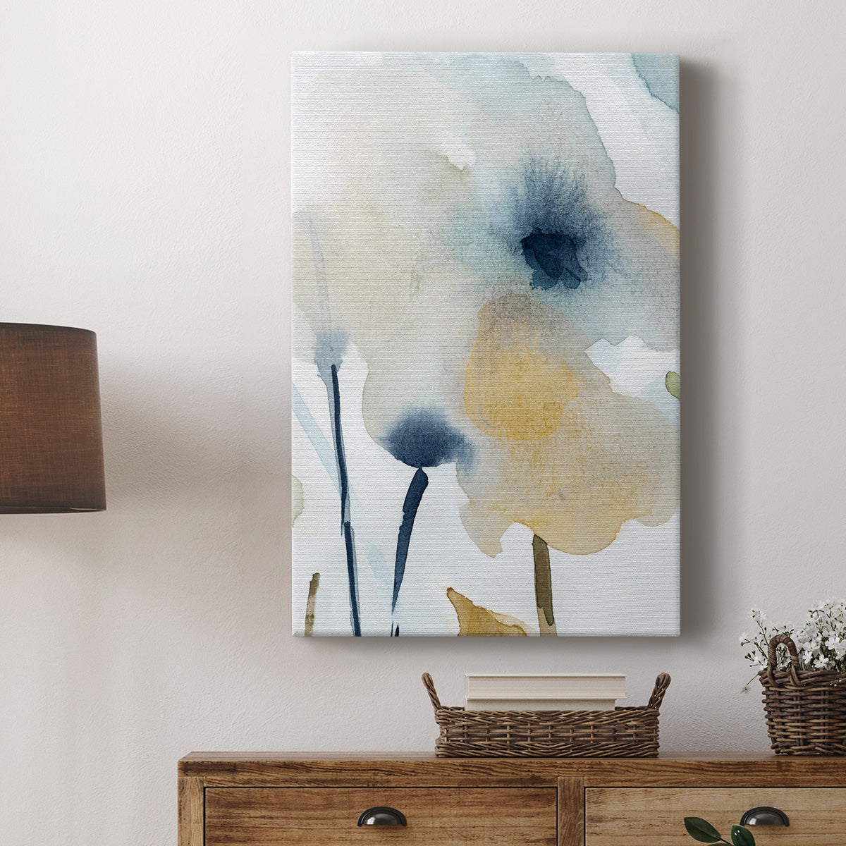 Blooming Wash I - Canvas Art Print