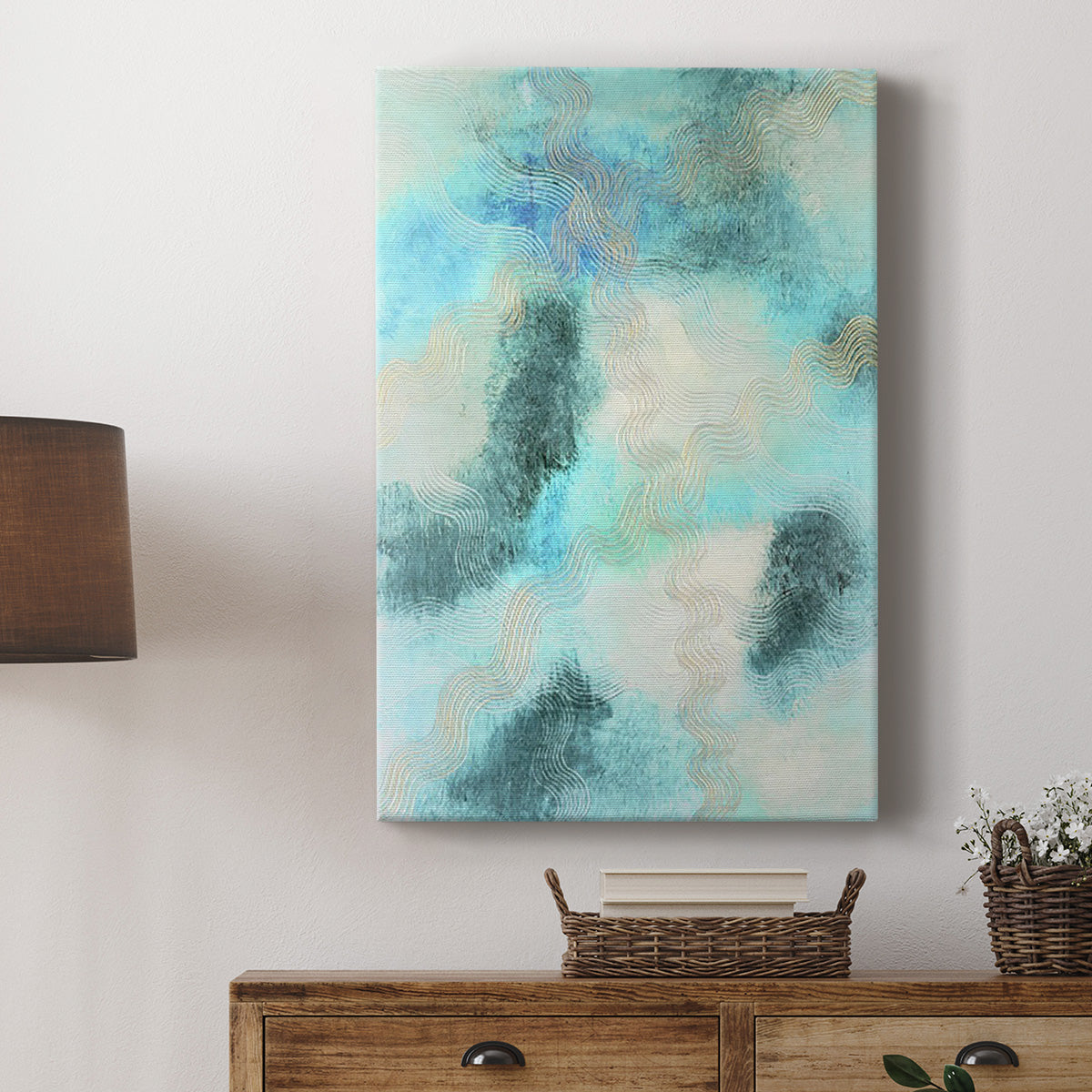 Blue Shift II - Canvas Art Print