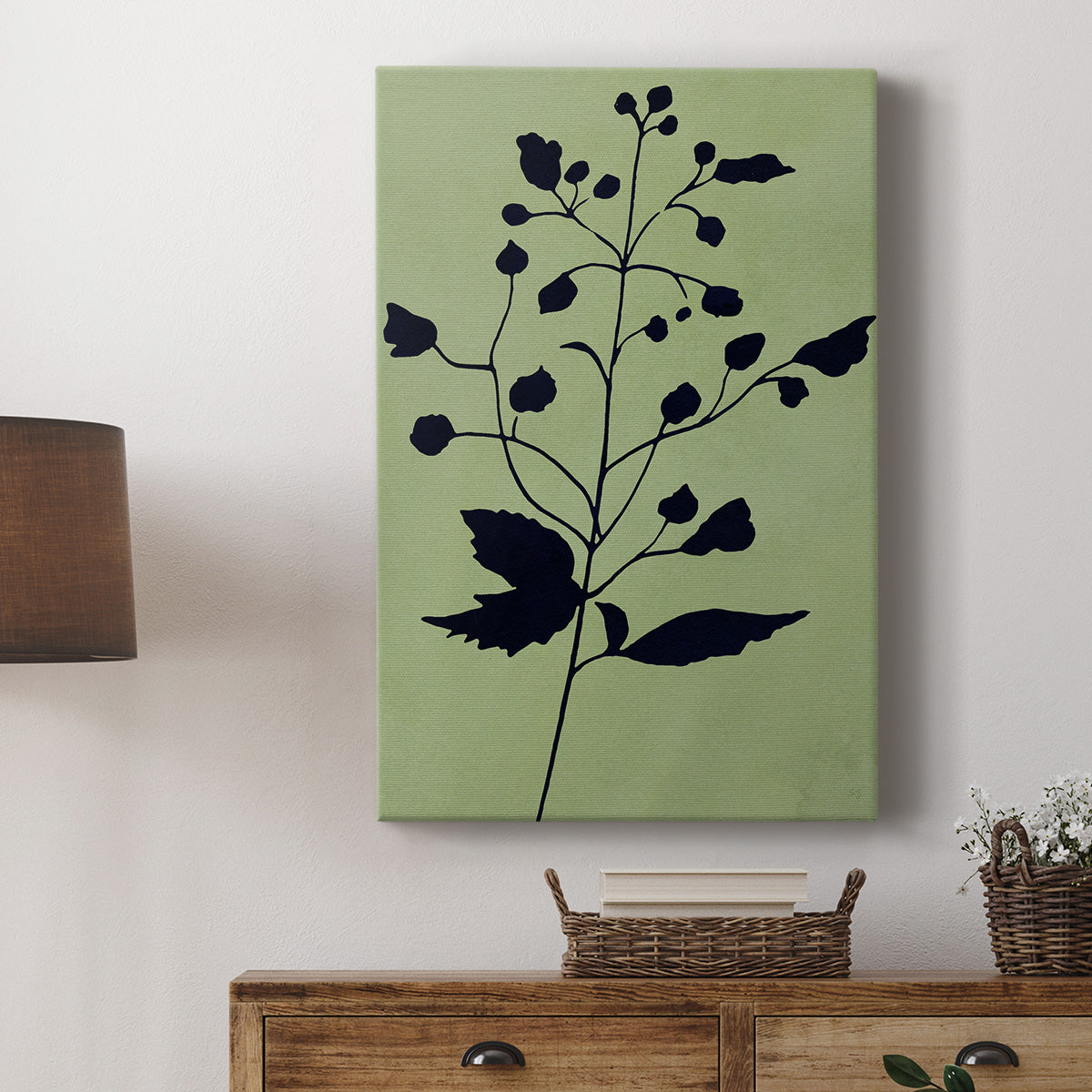 Earthly Botanical II Premium Gallery Wrapped Canvas - Ready to Hang