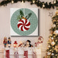 Peppermint Snowman Collection C-Premium Gallery Wrapped Canvas - Ready to Hang