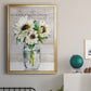 Do Everything In Love - Modern Framed Canvas Print