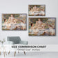 The Large Bathers, 1884-1887 - Floater Framed Canvas Print