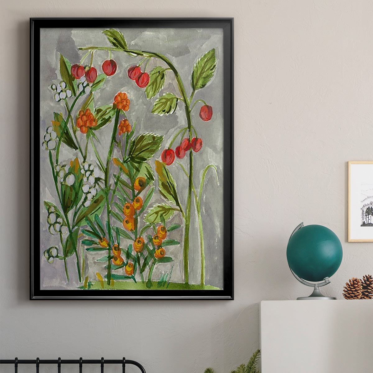 Dear Nature I - Modern Framed Canvas Print