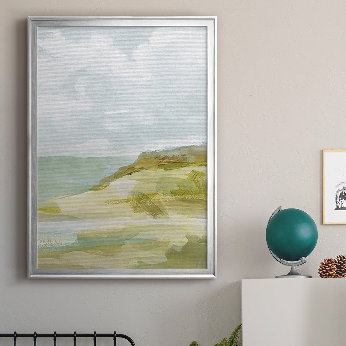 Inlet Impression II - Modern Framed Canvas Print