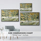 The Large Plane Trees (Road Menders at Saint-Rémy), 1889 - Floater Framed Canvas Print