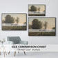 Landscape (Souvenir of les landes), c. 1872 - Floater Framed Canvas Print