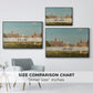 The Roman Forum, c. 1860 - Floater Framed Canvas Print