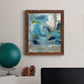 Circle the Beachfront - Barnwood Framed Canvas Print