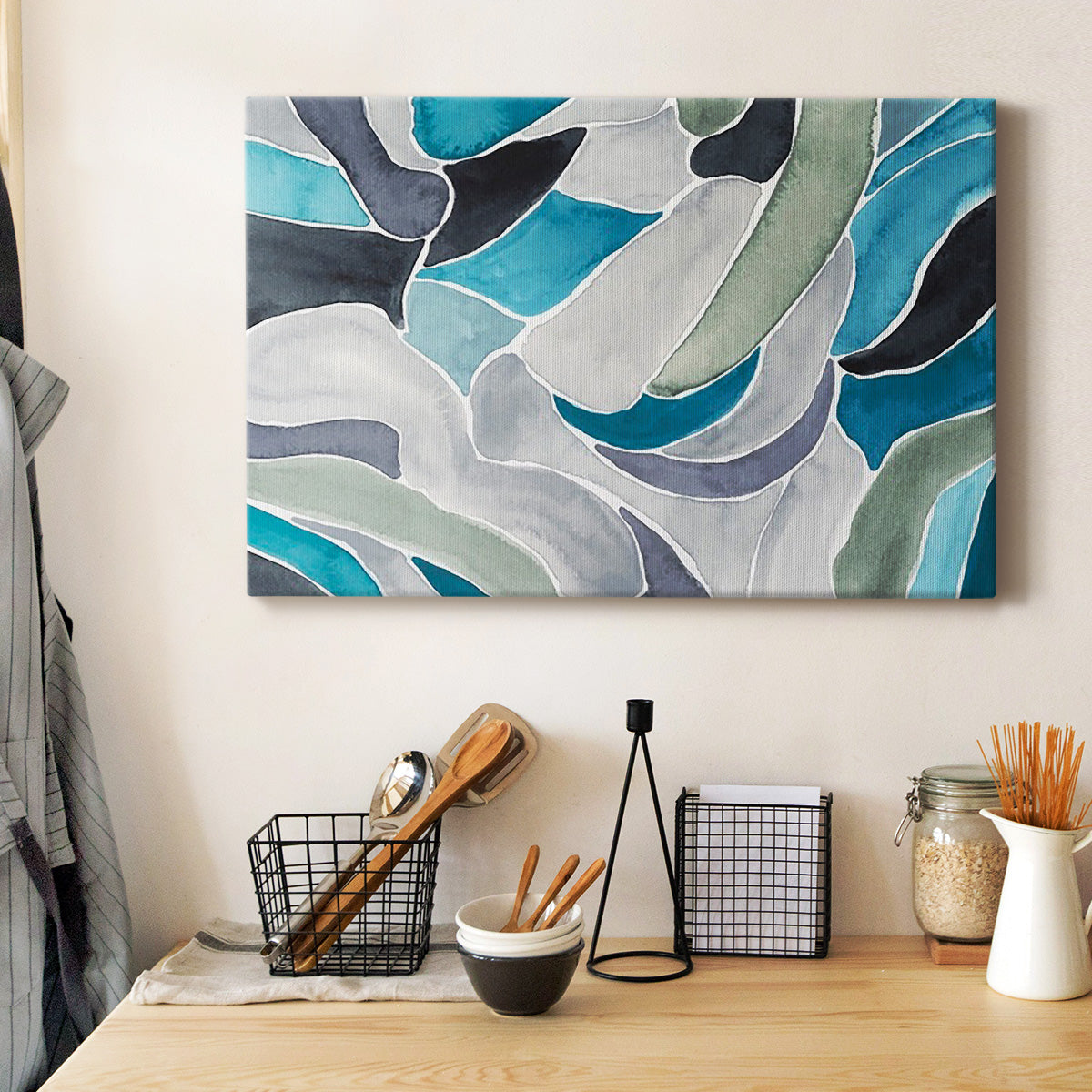 Subtle Billows I - Canvas Art Print