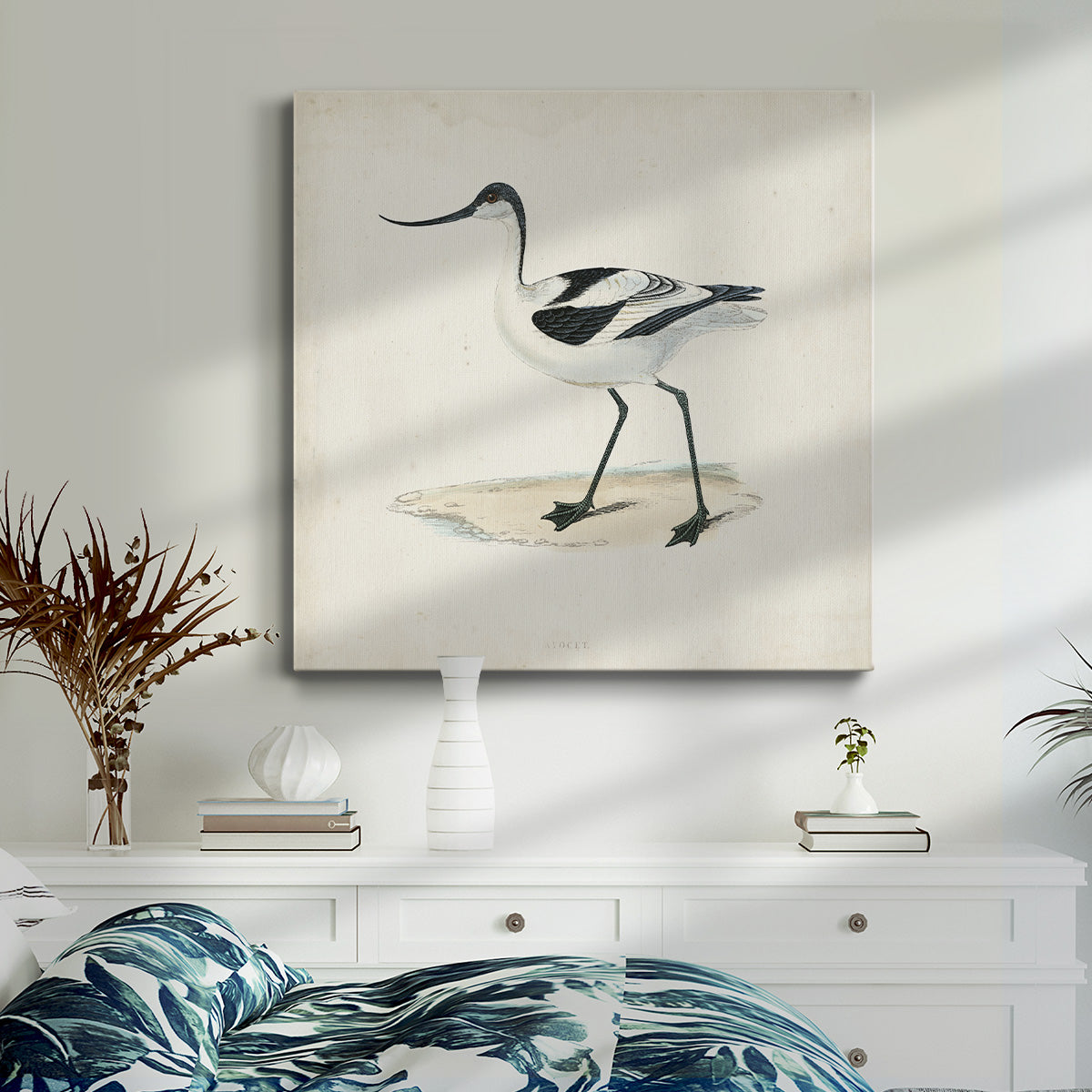 Morris Sandpipers IV - Canvas Art Print