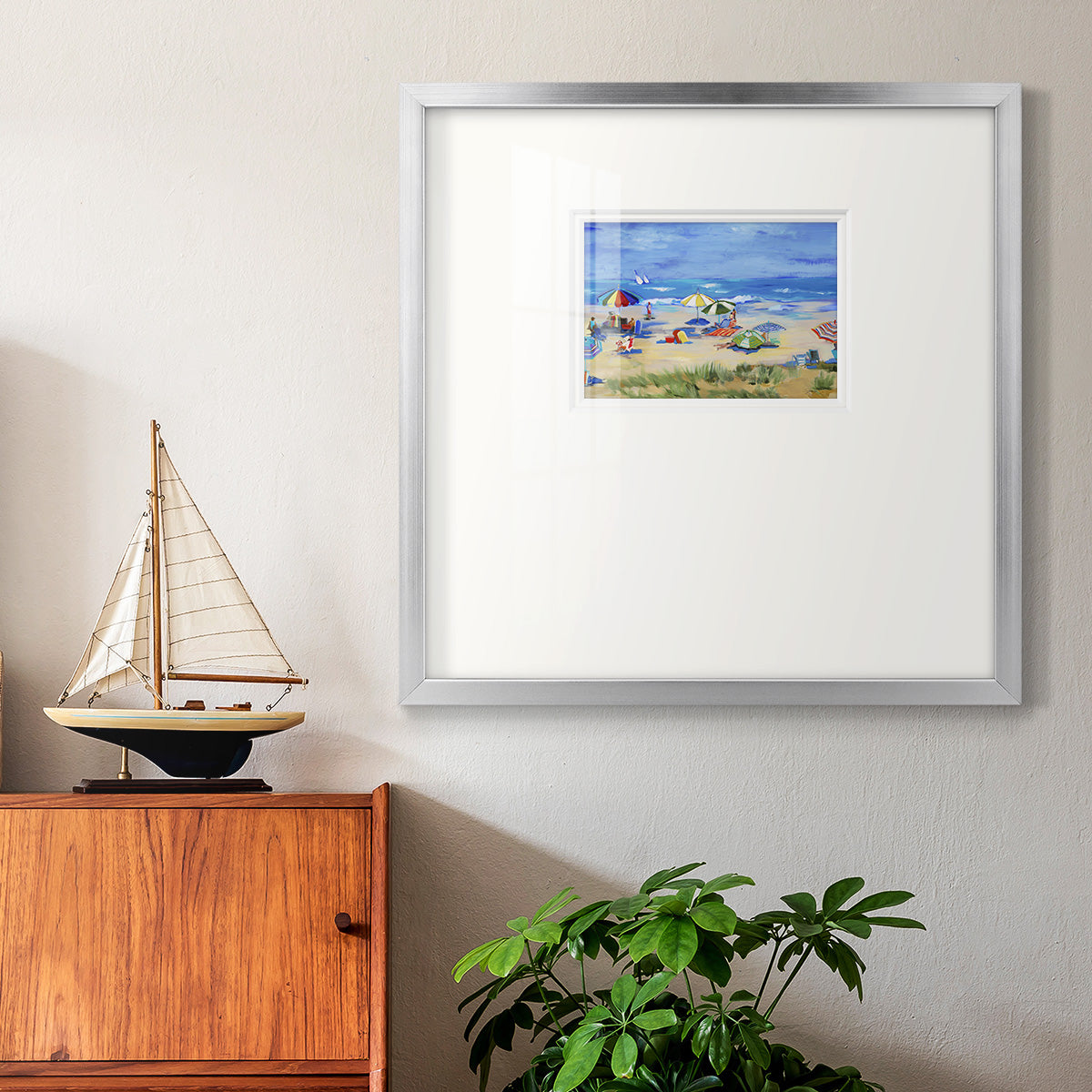 Sunshine State of Mind Premium Framed Print Double Matboard