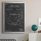 Morning Routine I - Modern Framed Canvas Print