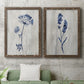 Indigo Botanical I - Premium Framed Canvas 2 Piece Set - Ready to Hang