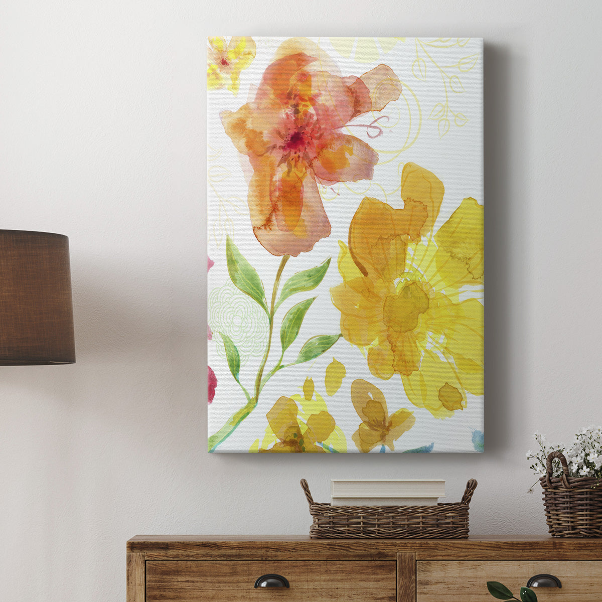 Blossoms in the Sun I Premium Gallery Wrapped Canvas - Ready to Hang