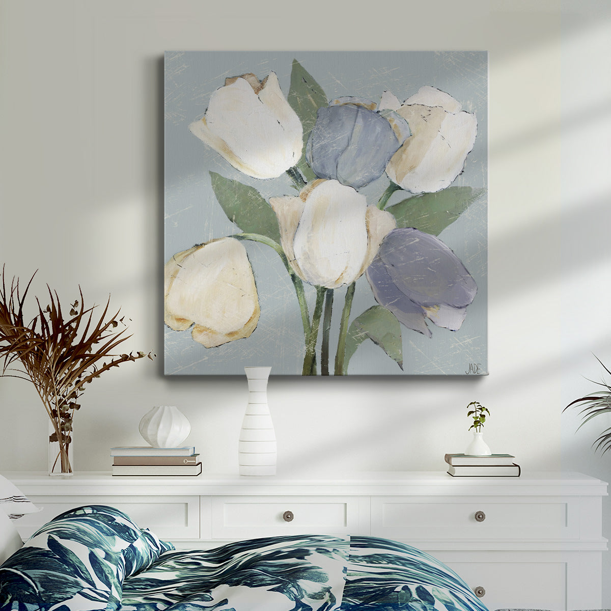 French Tulips II - Canvas Art Print