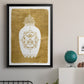 Golden Urn I - Modern Framed Canvas Print