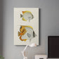 Yellow & Grey Fish I Premium Gallery Wrapped Canvas - Ready to Hang