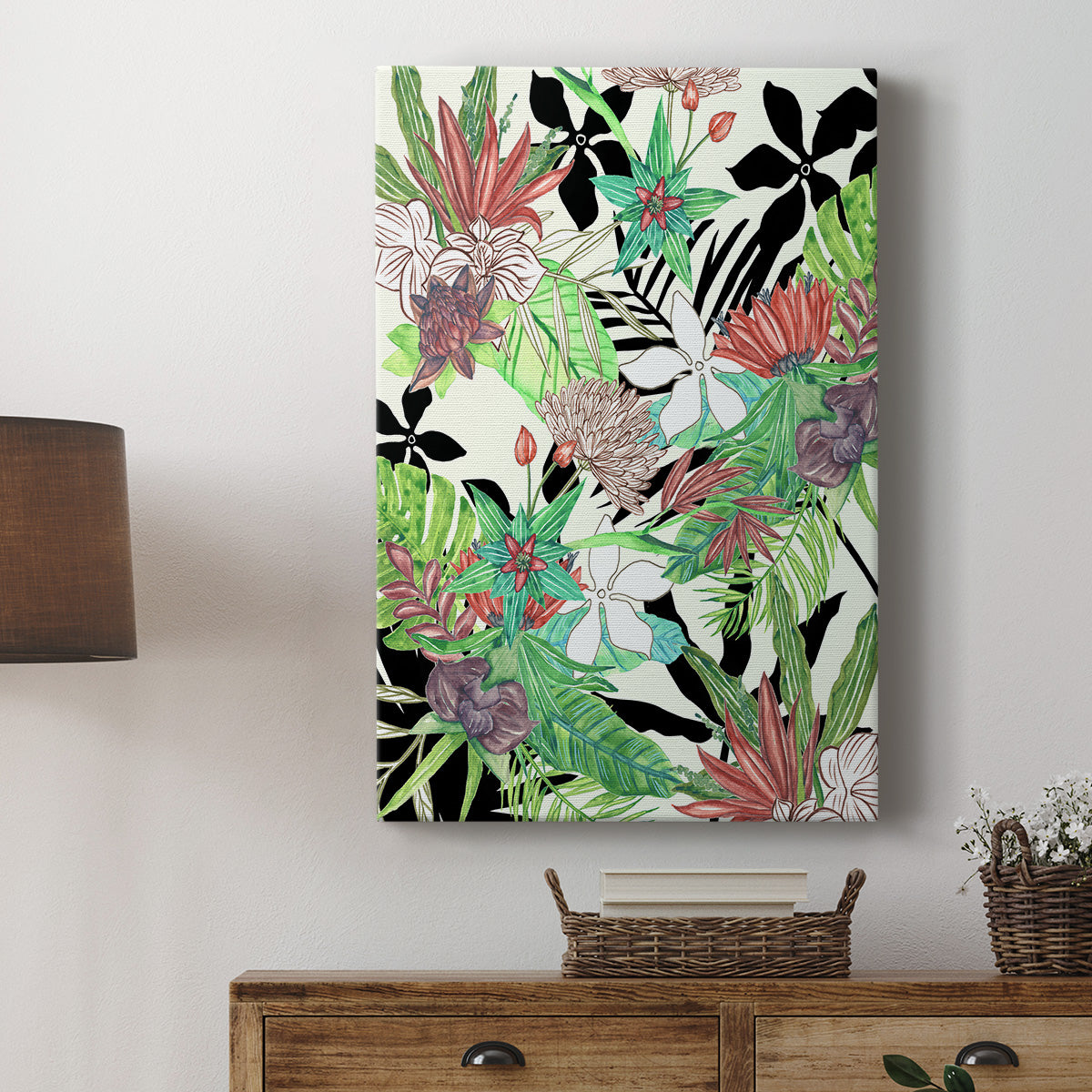 Floral Paradise II - Canvas Art Print