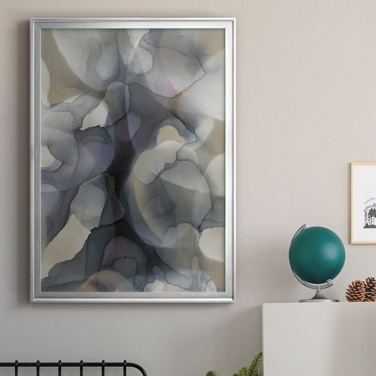 Heavy Weather - Modern Framed Canvas Print