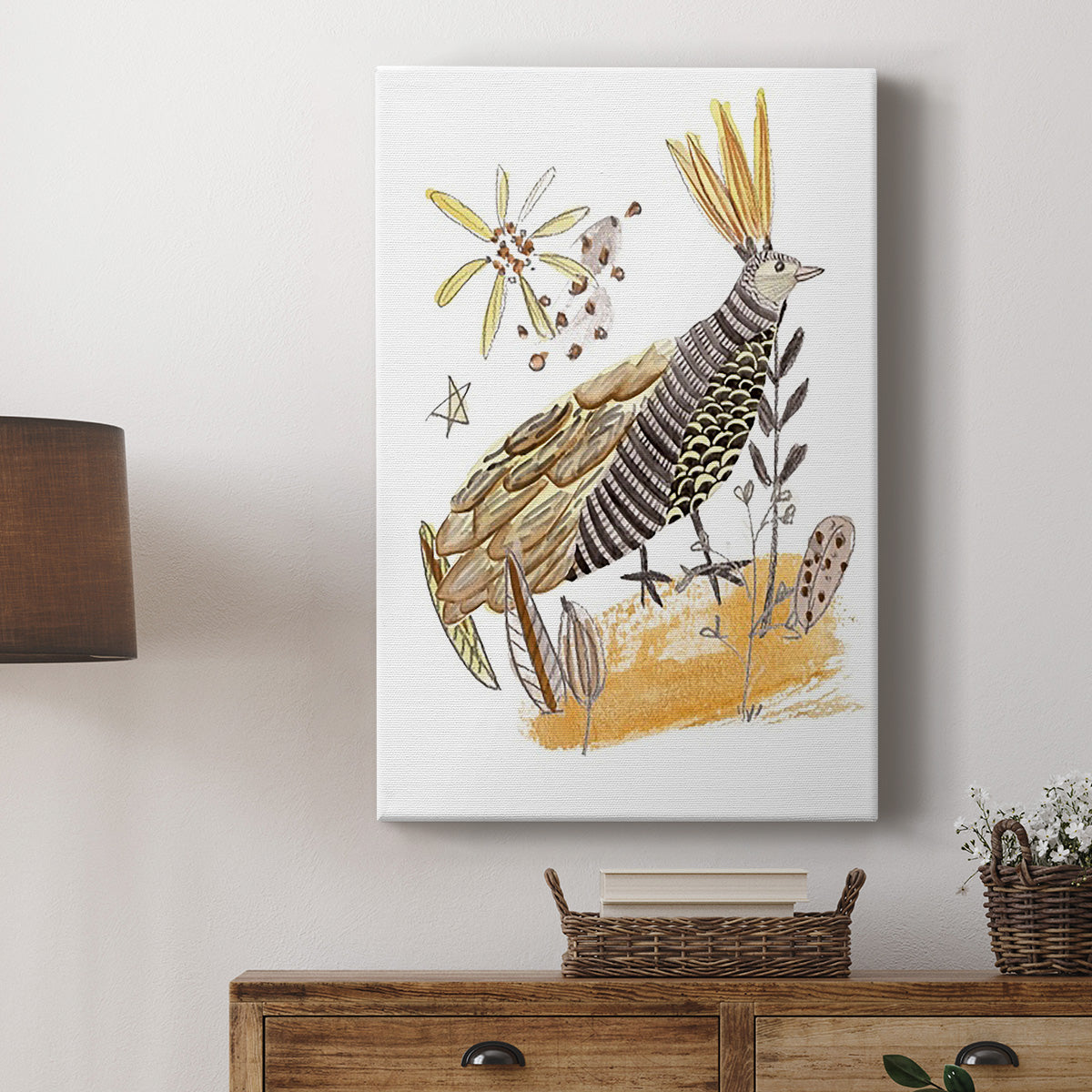 Glowing Garden at Dusk III - Canvas Art Print