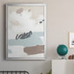 Neutral Wash II - Modern Framed Canvas Print