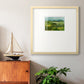 Emerald View IV Premium Framed Print Double Matboard