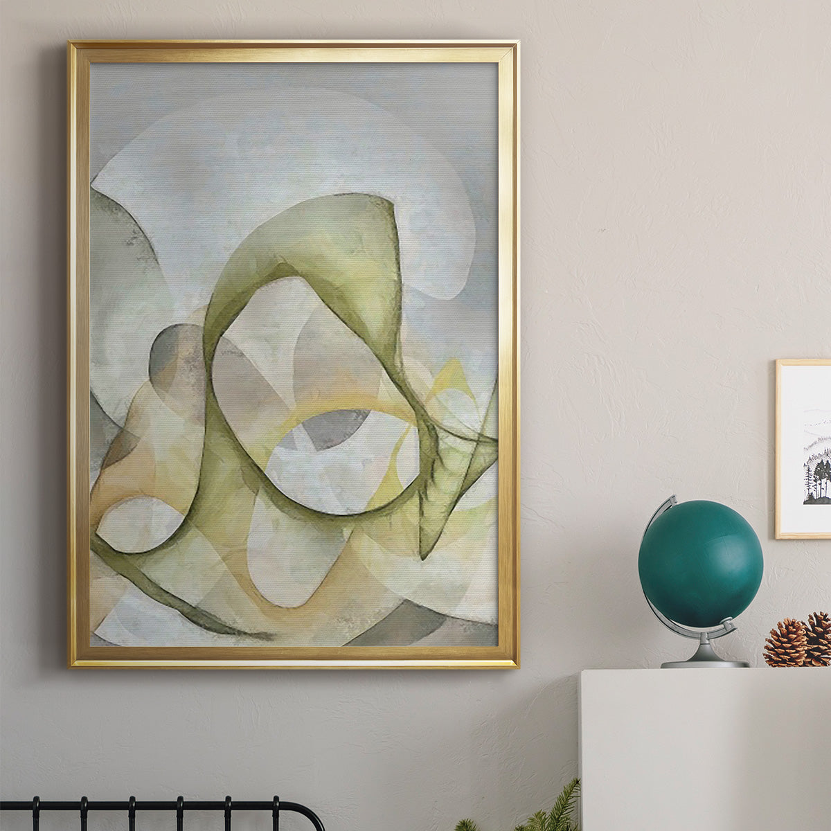 Excursion II - Modern Framed Canvas Print