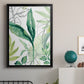 Tropical Palm Chorus IV - Modern Framed Canvas Print