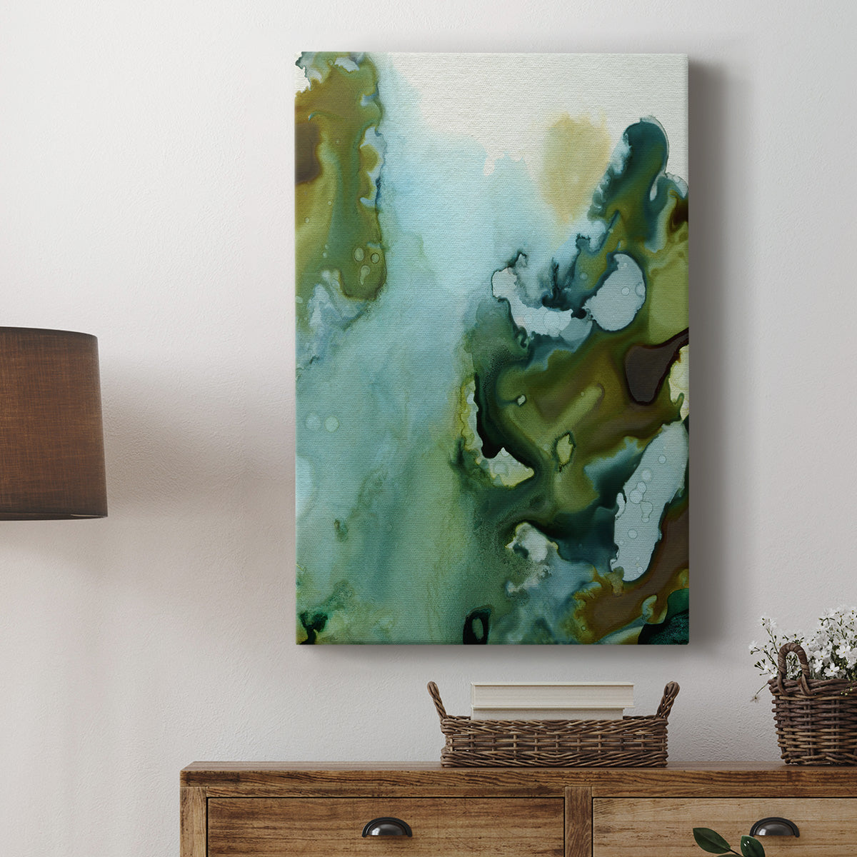 Water and Earth I Premium Gallery Wrapped Canvas - Ready to Hang