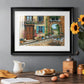 Tuscan Courtyard Premium Framed Print - Ready to Hang