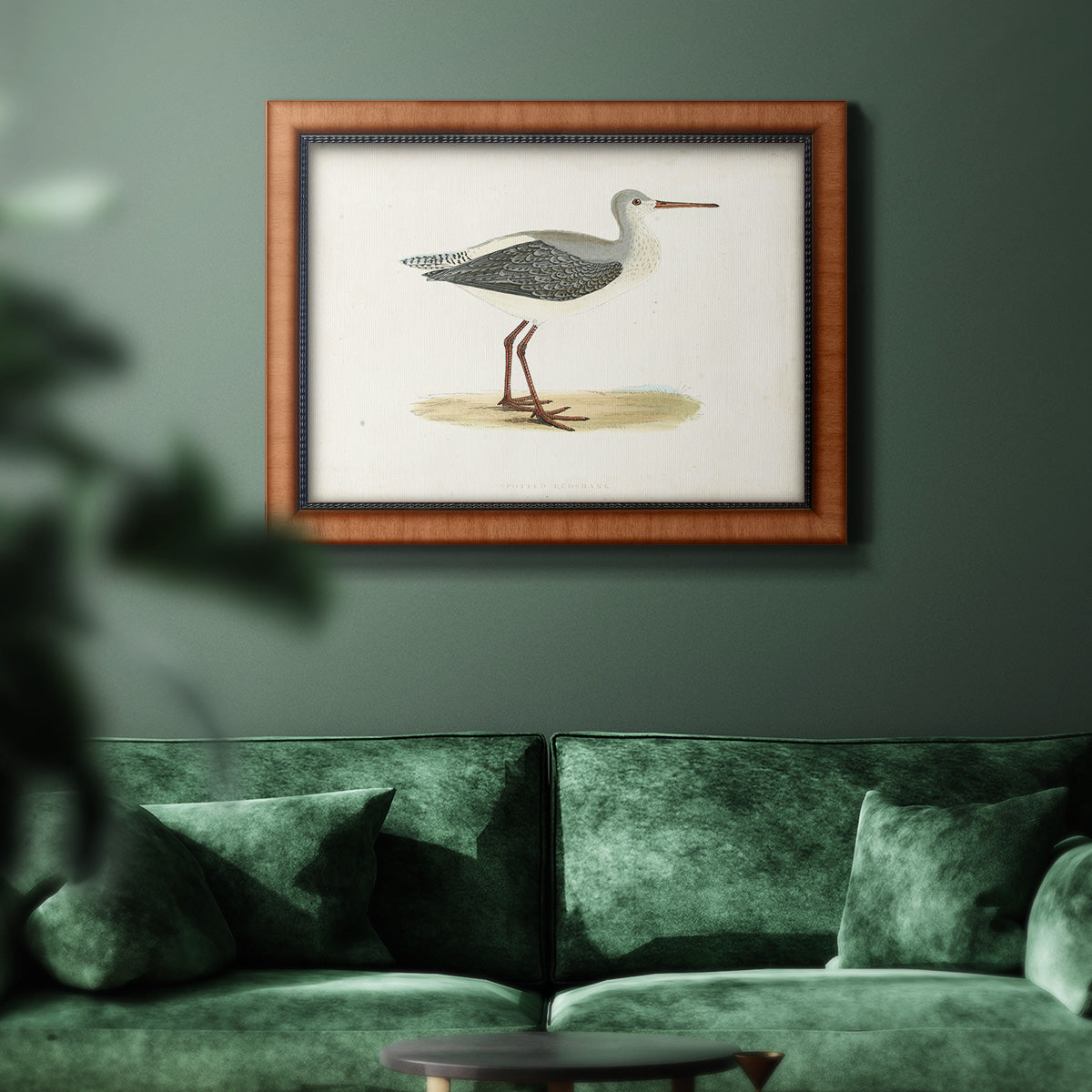 Morris Sandpipers I Premium Framed Canvas- Ready to Hang