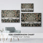 Hanging (Printed Textile), c. 18th Century - Floater Framed Canvas Print