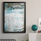 Beach Glass - Modern Framed Canvas Print