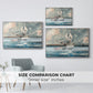 Sloop, Nassau, 1899 - Floater Framed Canvas Print