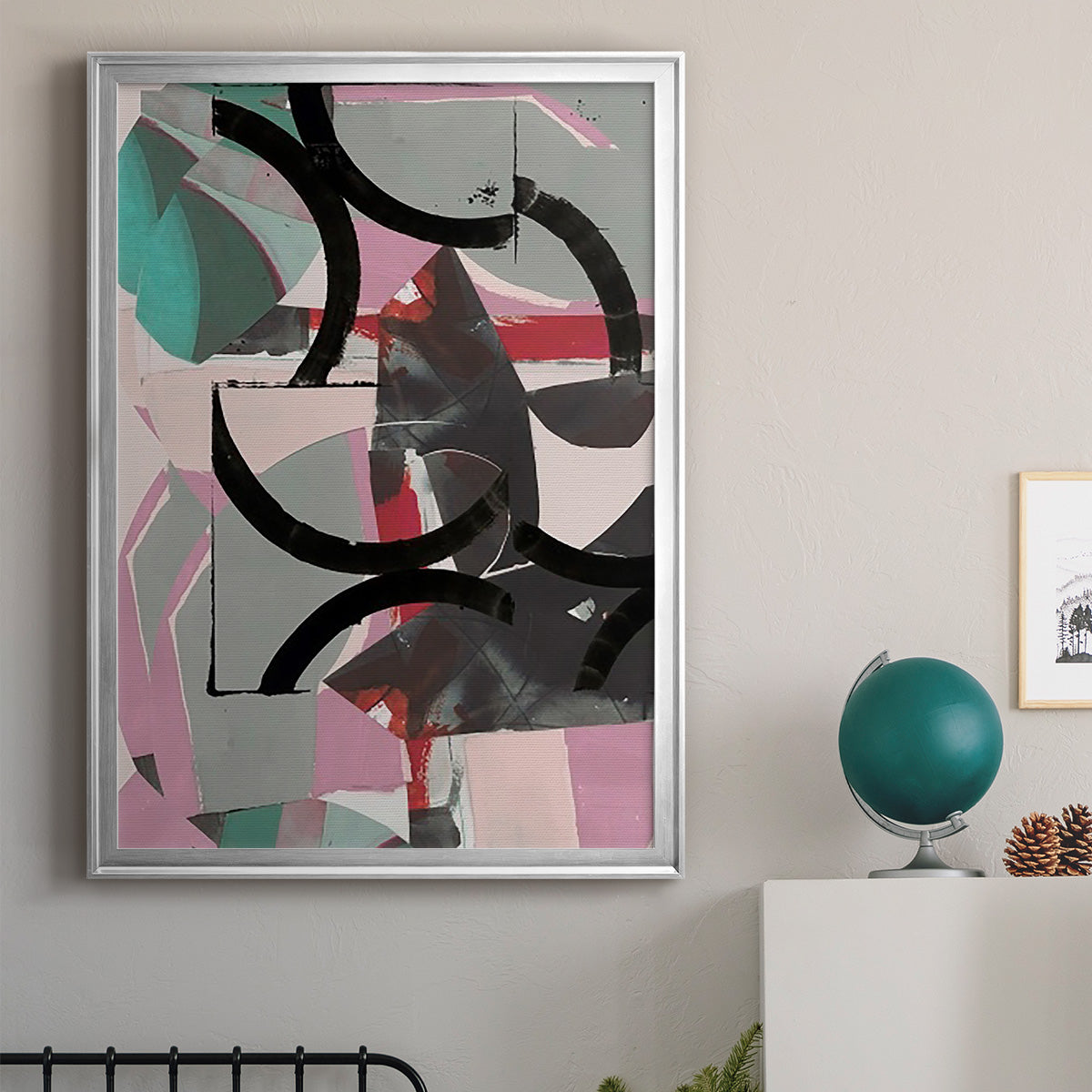 Cartissi Space I - Modern Framed Canvas Print