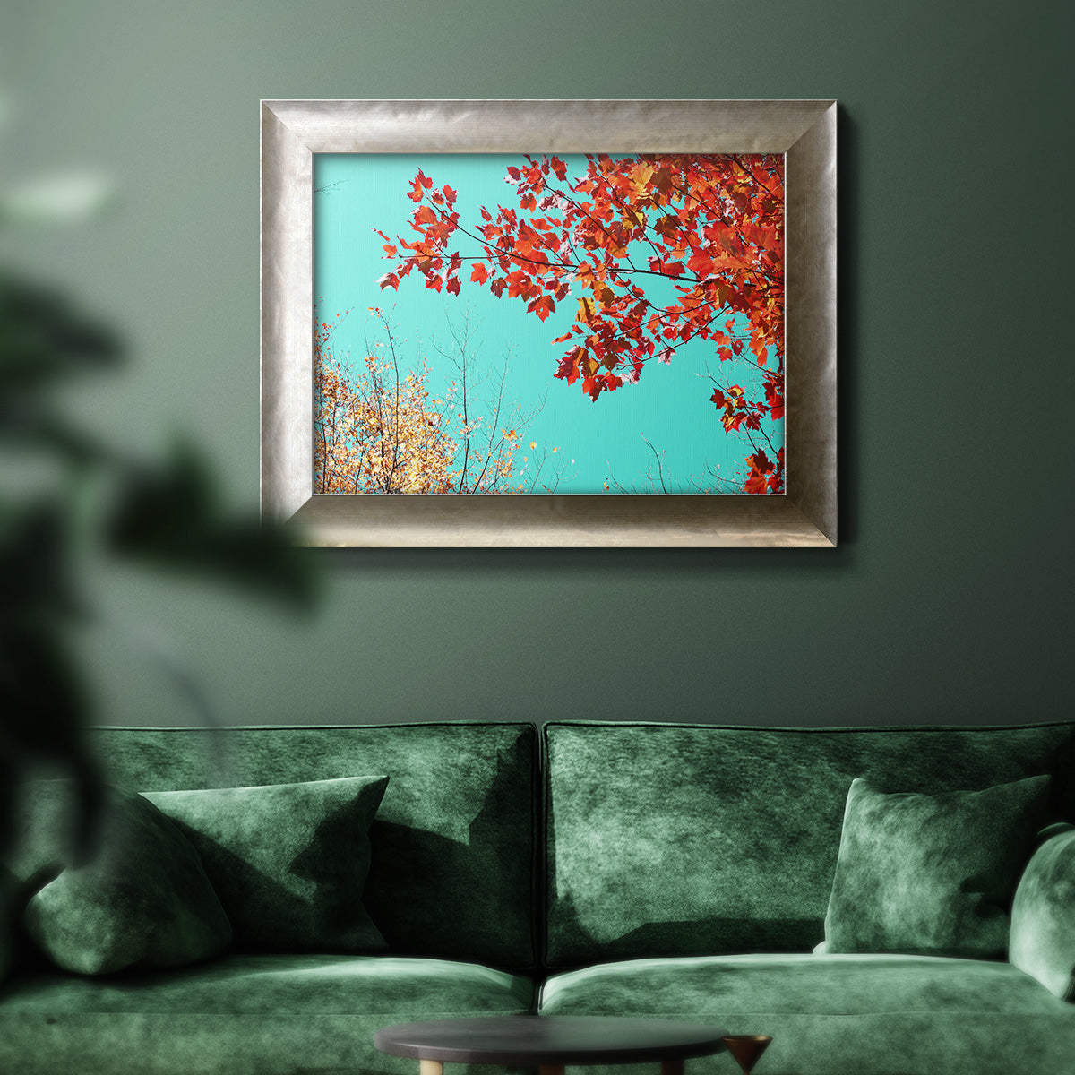 Autumn Tapestry I - Ornate Framed Canvas Print