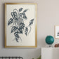 Growing Leaves VI - Modern Framed Canvas Print